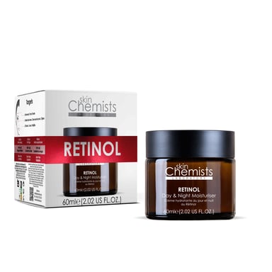 skinChemists Retinol Antiedad Hidratante de Noche con SYN®-AKE 60ml