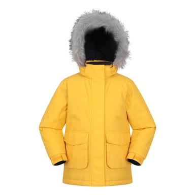 Mountain Warehouse Childrens/Kids Ranger Logo Water Resistant Jacket (Mustard)