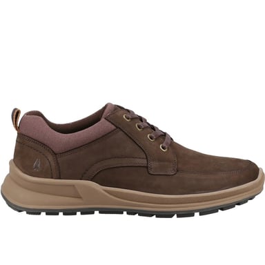 Hush Puppies Mens Adam Nubuck Lace Up Trainers (Brown)