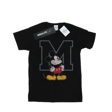 Disney Boys Mickey Mouse Classic M T-Shirt (Black)