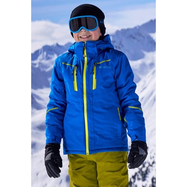 Mountain Warehouse Childrens/Kids Slalom Extreme Waterproof Ski Jacket (Cobalt)