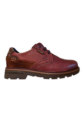 Zapato Naútico de hombre Riverty de color rojo
