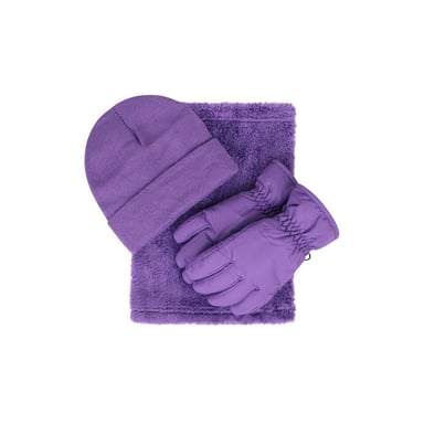Mountain Warehouse Childrens/Kids Accessories Set (Pack of 3) (Purple)