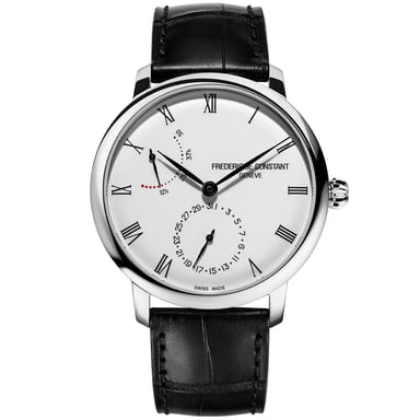 Frédérique Constant Slimline Men's Black Watch FC-723WR3S6