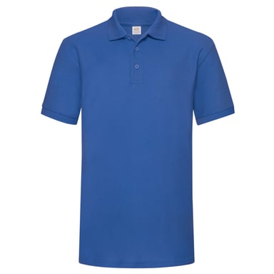 Fruit of the Loom Mens Polycotton Pique Heavy Polo Shirt (Royal Blue)