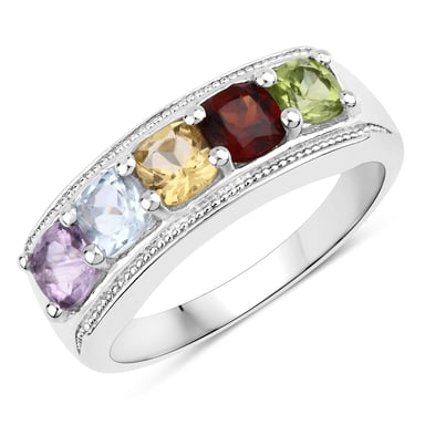 Khushi Female Sterling Silver Ring
