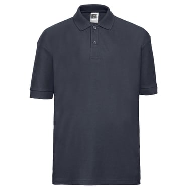 Russell Childrens/Kids Classic Polycotton Polo Shirt (French Navy)