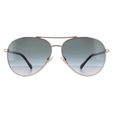 Jimmy Choo Aviador Mujeres Oro Negro Gris Oscuro Degradado DEVAN/S