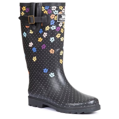 Trespass Womens/Ladies Samira Wellington Boots (Black)