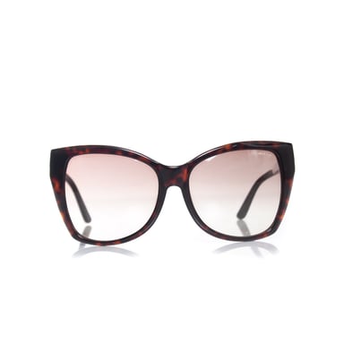 Brown oversized Carli sunglasses