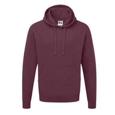 Russell Colour Mens Hooded Sweatshirt / Hoodie (Burgundy)