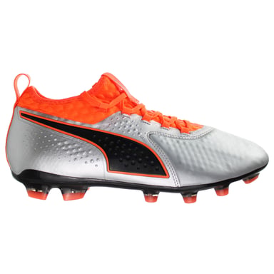 PUMA ONE 2 HG Botas de fútbol para hombre plateado