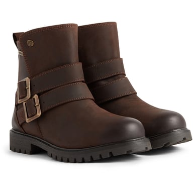 Hunter Ness Leather Women's Brown Boots