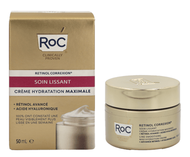 Retinol Correxion Line Smoothing Crema Hidratación Máxima 50 ml