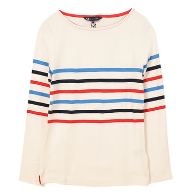Long Sleeve Striped Cotton Top