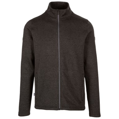 Trespass Mens Rundel Marl Fleece Jacket (Dark Grey)