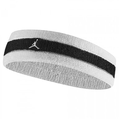 Nike Jordan Terrycloth Headband (White/Black)