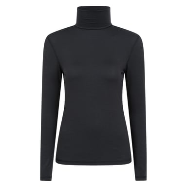Mountain Warehouse Womens/Ladies Keep The Heat Isotherm Roll Neck Base Layer Top (Black)