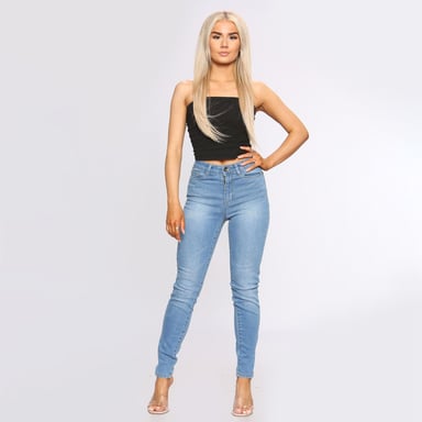 Vaqueros pitillo ajustados para mujer| Enzo Designer Womenswear