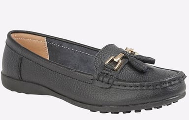 Boulevard Camila Tassle Loafers Womens