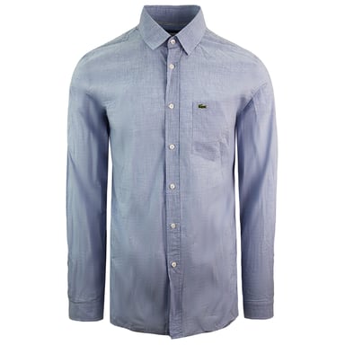 Lacoste Slim Fit Camisa azul para hombre