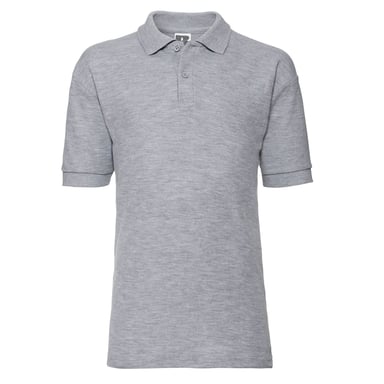 Russell Childrens/Kids Classic Polycotton Polo Shirt (Light Oxford)