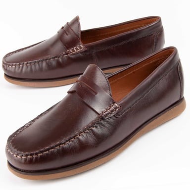 Purapiel Mocasin Mocca7 Marron
