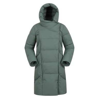 Mountain Warehouse Womens/Ladies Cosy Extreme II Wrap Down Jacket (Khaki Green)