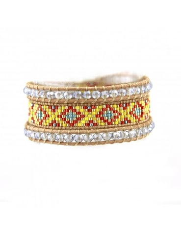 Pulsera Edyna - Amarillo