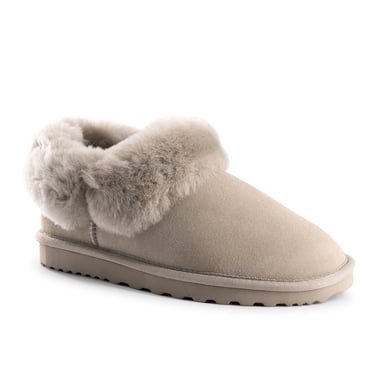Aus Wooli Pantuflas tobilleras tradicionales unisex de lana de oveja