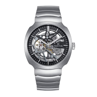 Reloj Heritor Automático Magnus con Correa de Acero Inoxidable