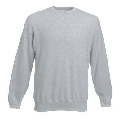 Fruit Of The Loom Unisex Premium 70/30 Set-In Sweatshirt (Heather Grey)