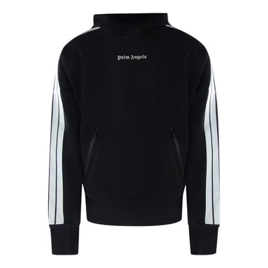 Palm Angels sudadera con capucha negra de alto rendimiento