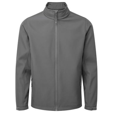Premier Mens Windchecker Soft Shell Jacket (Dark Grey)
