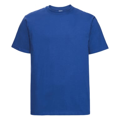 Russell Europe Mens Classic Heavyweight Ringspun Short Sleeve T-Shirt (Bright Royal)