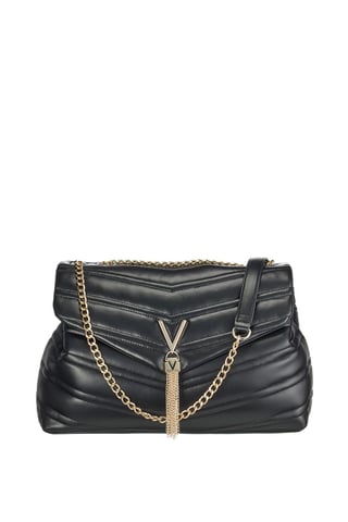 Bolso de Hombro Mediano Acolchado Privilege Color Negro