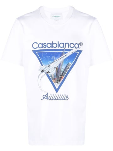 Camiseta Casablanca 'Aiiiiiir' Blanca