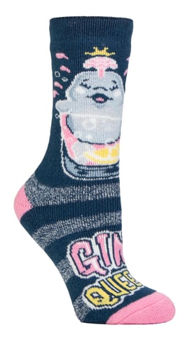 Calcetines Acogedores para Mujer | Calcetines de Navidad para Mujer | Regalos para Ella - Gin Queen