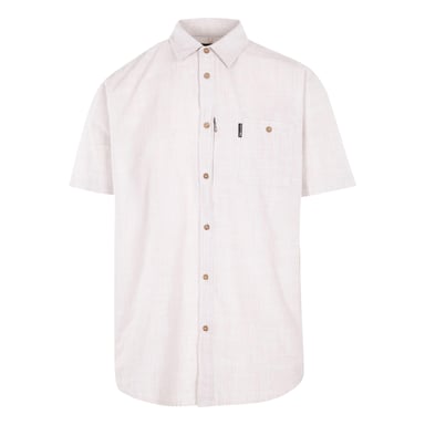 Trespass Mens Basham Woven Shirt (Oatmilk)