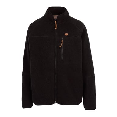 Trespass Womens/Ladies Quake Leather Trim Fleece Jacket (Black)