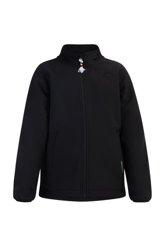 Schmuddelwedda softshell jacket Girls black