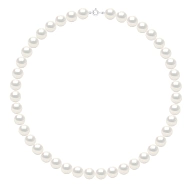 CHOKER - Real Cultured Freshwater Pearls Round 10-11 mm