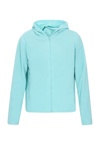 Mo fleece jacket Men turquoise