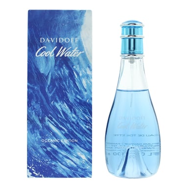 Davidoff Cool Water Oceanic Edition For Woman Eau de Toilette 100ml Spray For Her