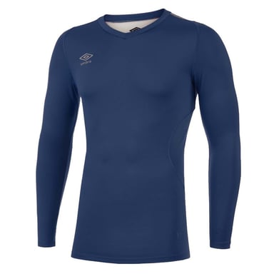 Umbro Mens Elite V Neck Base Layer Top (Navy)