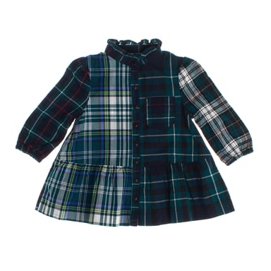 Vestido camisero manga larga 485228 niña