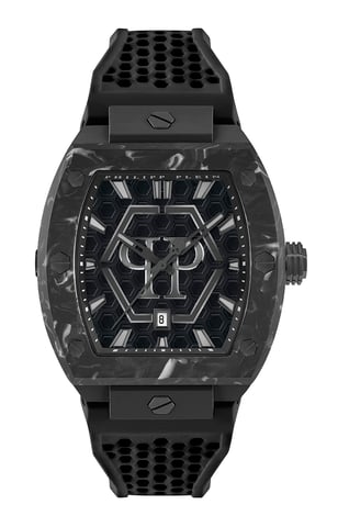 Philipp Plein The Hexagon Phantom Men's Black Watch PWPUA0624