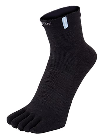 TOETOE - Calcetines de entrenamiento para hombre y mujer - Negro