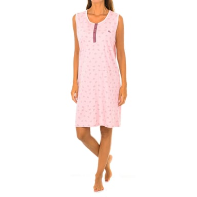 Camisón de tirantes cuello redondo KL45179 mujer