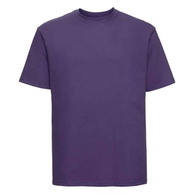 Russell Mens Ringspun Cotton Classic T-Shirt (Purple)